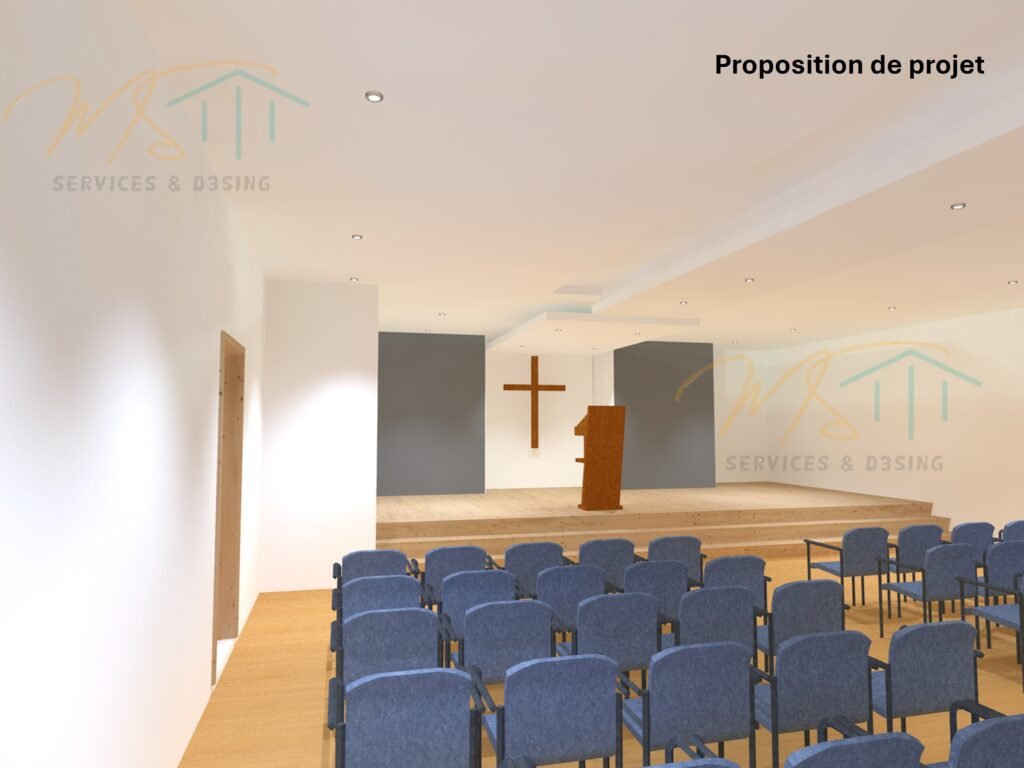 Proposition de réaménagement d'un local