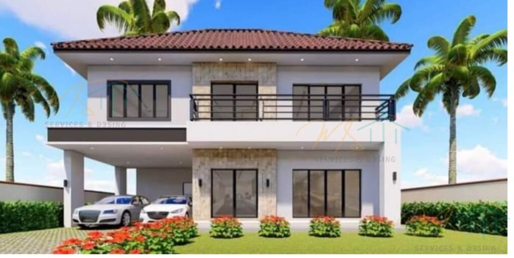 Proposition maison en modélisation 3D